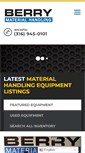 Mobile Screenshot of berrymaterial.com