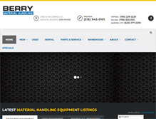 Tablet Screenshot of berrymaterial.com